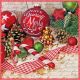 Merry Little Christmas Lunch Napkin