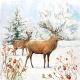 Deer In Snow Design