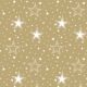 Night Sky White/Gold Design Napkin Lunch