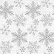 Falling Crystals Silver Design Napkin Lunch