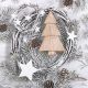 White Christmas Design Napkin Lunch