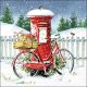 Delivery Bike Napkin Lunch