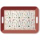 Ornaments All Over Red Tray X-Large
