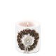 Pine Cone Wreath Candle Small