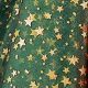 Sheer Star Print Fabric 60 Inch  3.3 Yards   Hunter